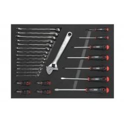 Servante 6 tiroirs - composition de 135 outils - 416-135MZ SAM OUTILLAGE