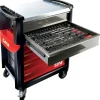 Servante 6 tiroirs + composition de maintenance industrielle 224 outils SAM OUTILLAGE