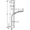Set de douche 3 jets - Pulsify Select HANSGROHE