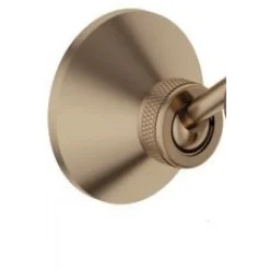 Set de douche retro avec douchette flexible et support - bronze - Louise JACOB DELAFON