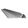 Seuil aluminium pour porte d'entrée + joint prémonté - 4 m BILCOCQ