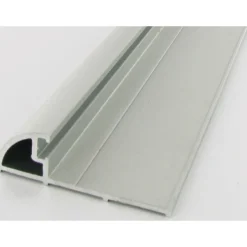 Seuil aluminium pour porte d'entrée + joint prémonté - 4 m BILCOCQ