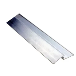 Seuil aluminium pour porte d'entrée ou palière bois en applique - 4 m - MRS 2000 BILCOCQ