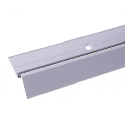 Seuil de porte-fenêtre bois avec joint - longueur 0,99m - argent BILCOCQ