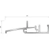 Seuil SP20 pour portes-fenêtres bois BILCOCQ