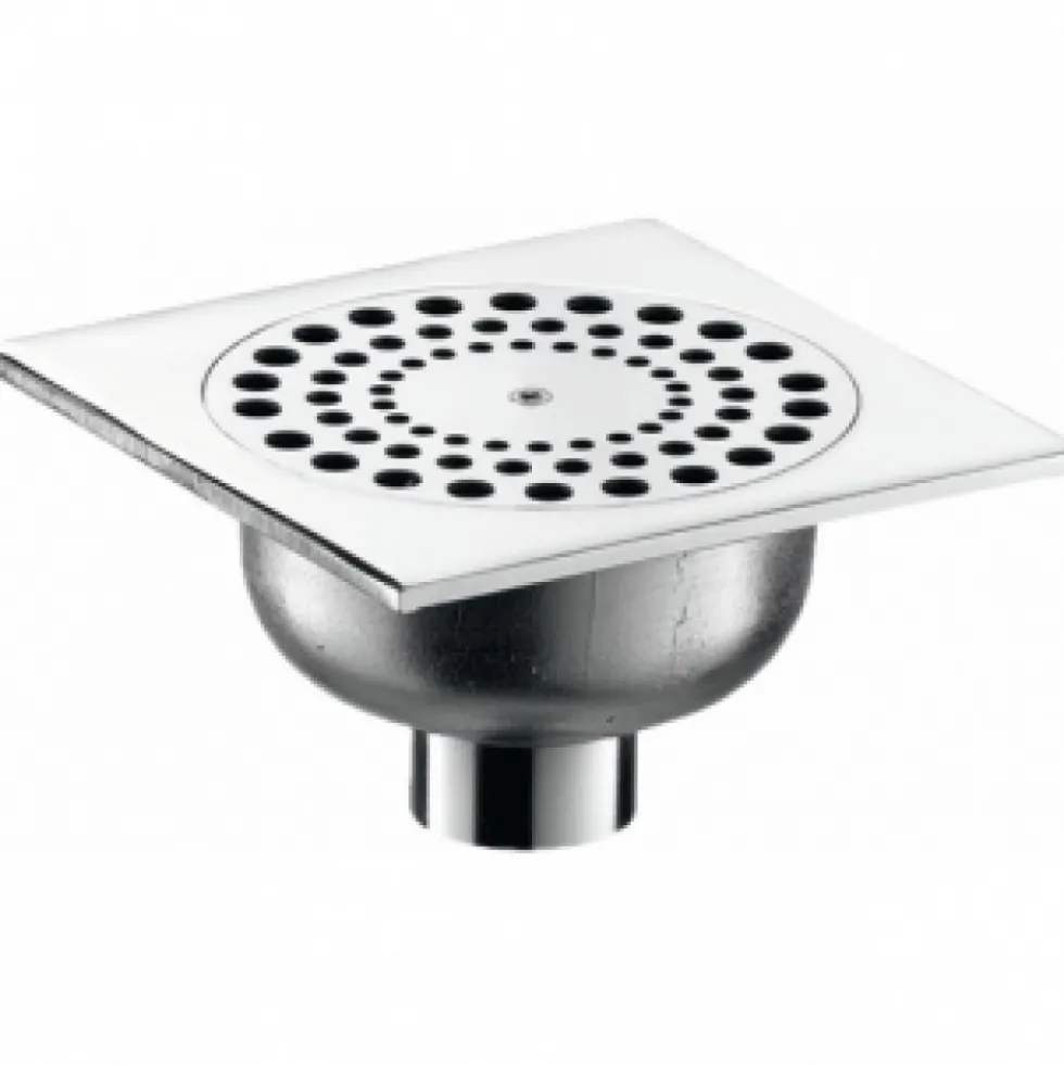 Siphon de sol avec grille inviolable DELABIE