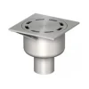 Siphon de sol inox 100x100 mm sortie verticale DN40 - GE15 - Showerdrain Eko ACO