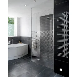 Siphon de sol inox 100x100 mm sortie verticale DN40 - GE15 - Showerdrain Eko ACO