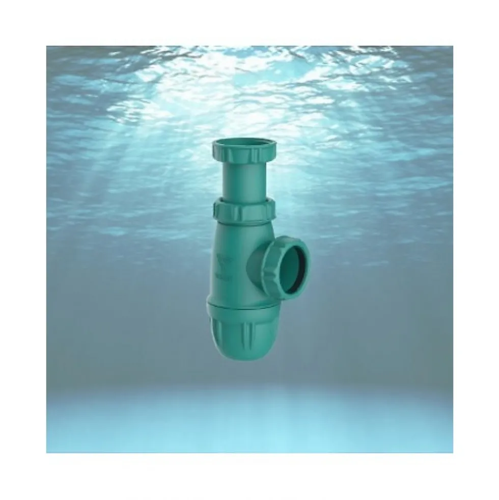 Siphon d'évier réglable en matière recyclée - Ocean Up VALENTIN