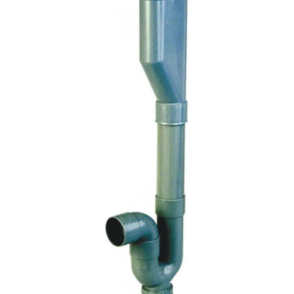 Siphon machine à laver Compact avec entonnoir INTERPLAST