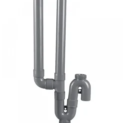 Siphon machine à laver double INTERPLAST