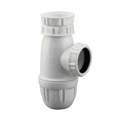 Siphon pour évier réglable - évacuation diamètre 40 mm - certifié NF VALENTIN