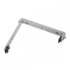 Sélecteur de fermeture 970C pour porte 2 vantaux à feuillure - argent VACHETTE