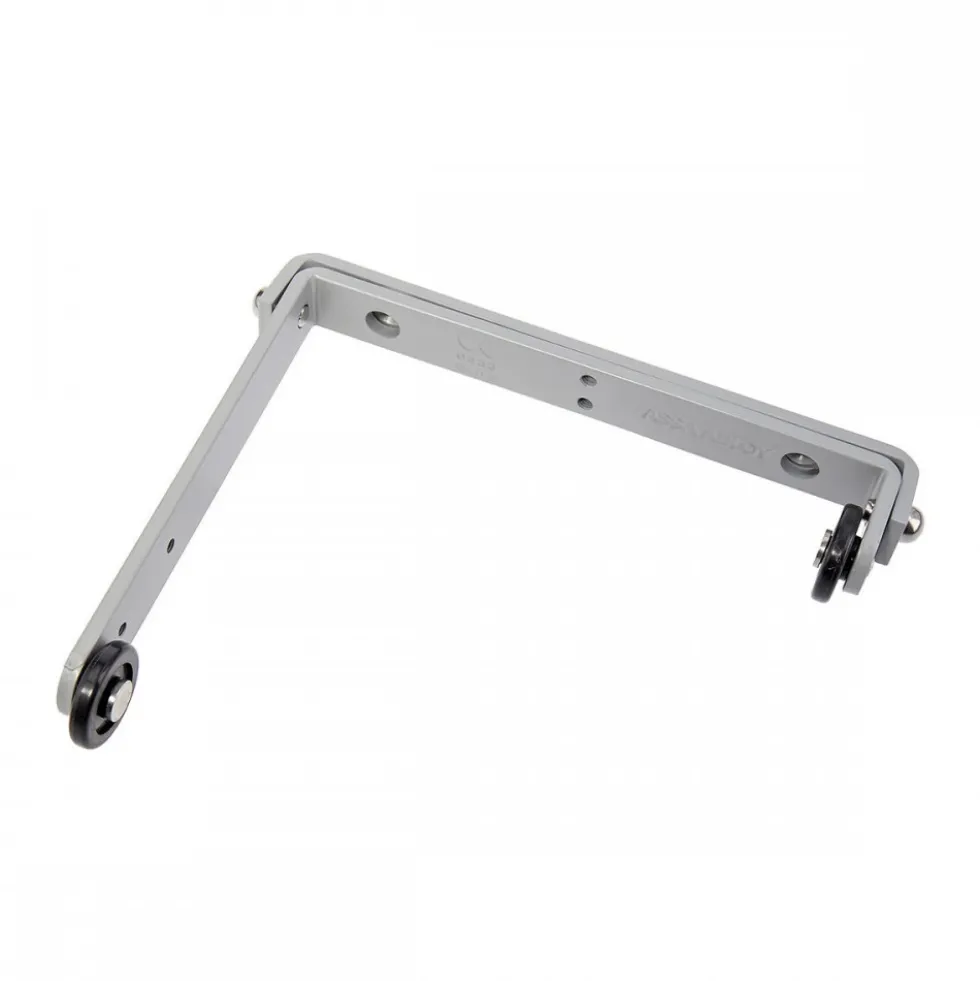 Sélecteur de fermeture 970C pour porte 2 vantaux à feuillure - argent VACHETTE