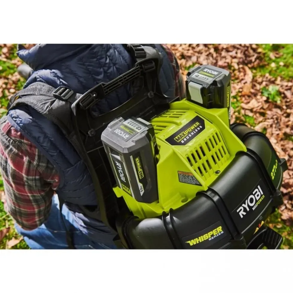 Souffleur à dos Whisper™ 36V Max Power - Solo - RY36BPXB-0 RYOBI