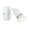 Spot Carolina max - 1x10W - GU10 - Blanc mat - 230V - Métal PAULMANN