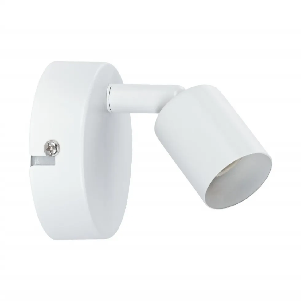 Spot Carolina max - 1x10W - GU10 - Blanc mat - 230V - Métal PAULMANN