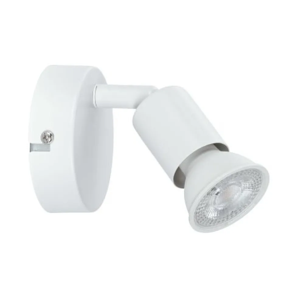 Spot Carolina max - 1x10W - GU10 - Blanc mat - 230V - Métal PAULMANN