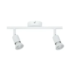 Spot Carolina max - 2x10W - GU10 - Blanc mat - 230V - Métal PAULMANN