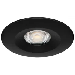 Spot encastré fixe recouvrable - 5W - dimmable - noir ou blanc - Aspen ARIC