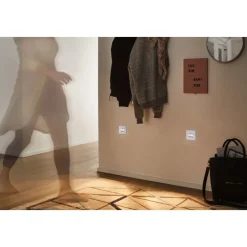 Spot LED mural à encastrer avec détecteur de mouvement - Edge Quadro PAULMANN