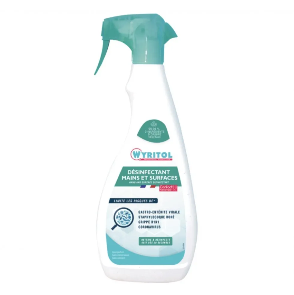 Spray désinfectant - mains et surfaces WYRITOL