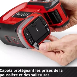 Station d’énergie portable TE-ES 18/150/1 Li-C-Solo + bloc secteur - Power X-Change EINHELL