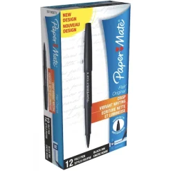 Stylo feutre - pointe moyenne - PAPER MATE® FLAIR - par 12 PAPER MATE