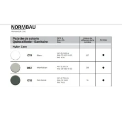 Support de douchette antibactérien - Verso Care NORMBAU