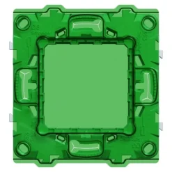 Support de fixation en zamak pour 1 poste / 2 modules - Unica NU7002C SCHNEIDER