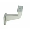 Support de rampe - coudé - sur platine demi-lune à visser - type 150 BRICOZOR