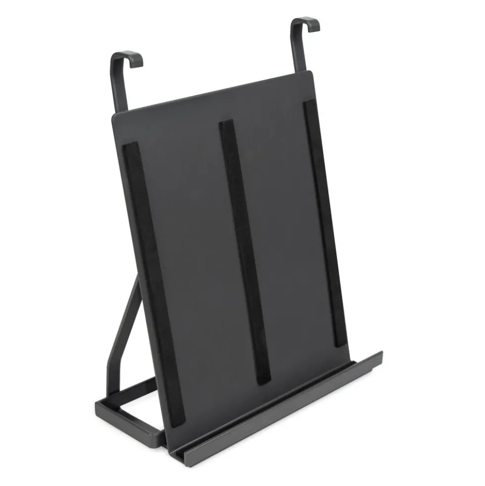 Support de tablette antidérapant Titant - acier gris anthracite EMUCA