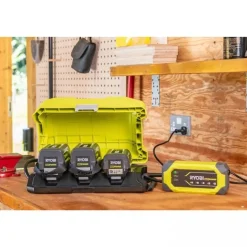 Support dorsal avec chargeur 6A pour batterie 36V MAX POWER - RY36BP3PA-0 RYOBI