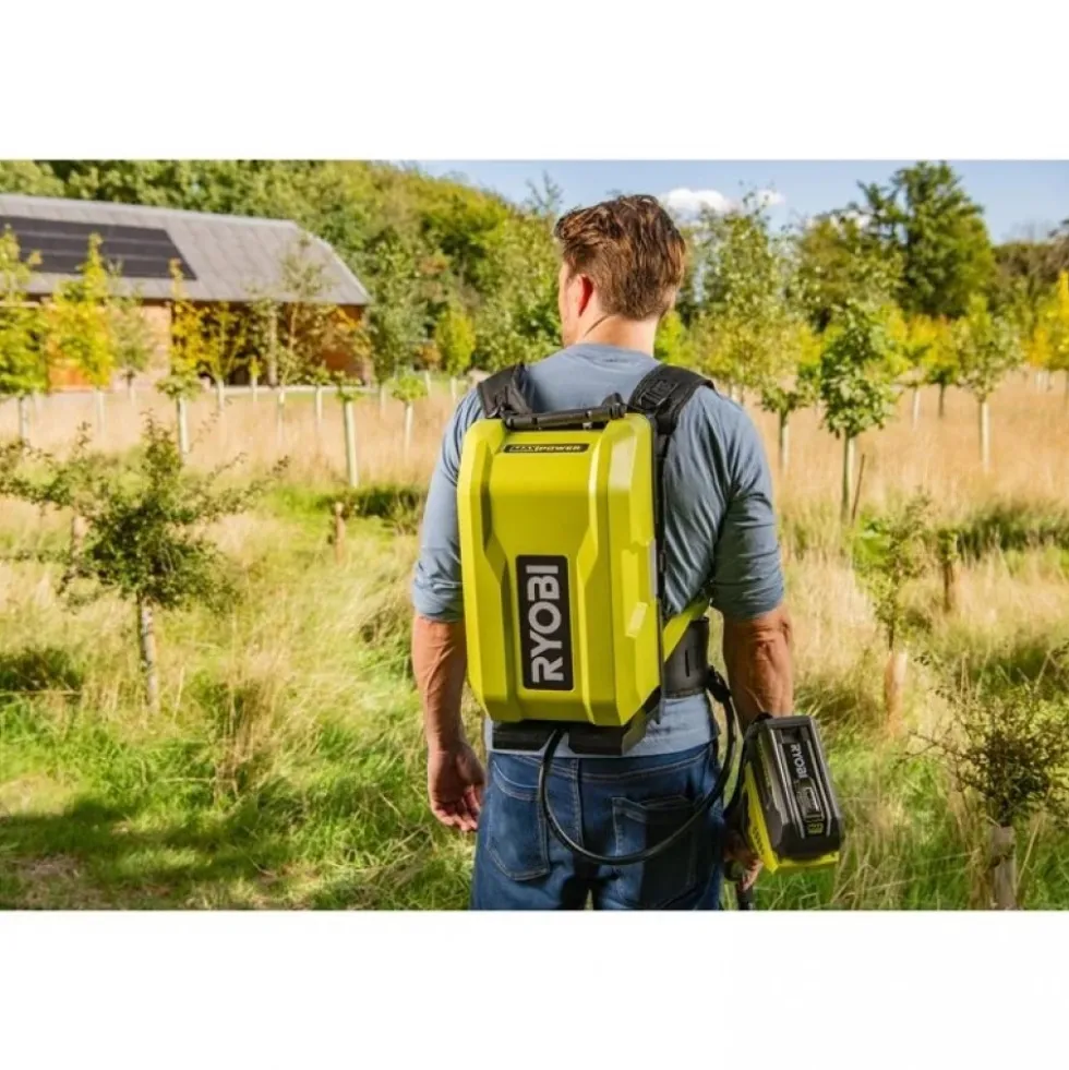 Support dorsal avec chargeur 6A pour batterie 36V MAX POWER - RY36BP3PA-0 RYOBI