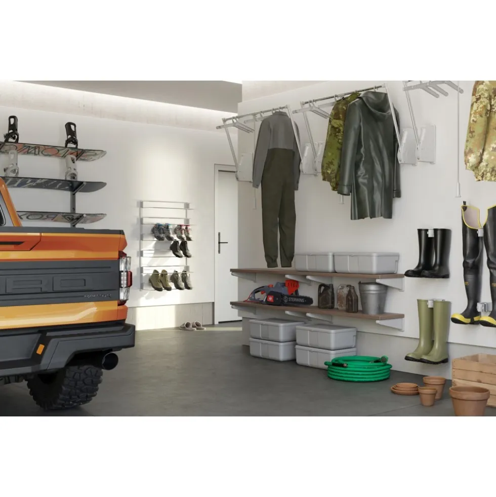 Support mural pour bottes en nylon renforcé AMBOS