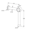Support repose-pieds ligne Quatrz CUIVRINOX