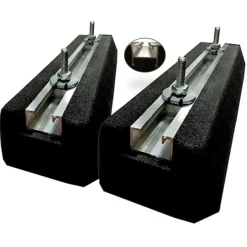 Supports de sol - 400 mm - charge max 300 kg - 1 paire - Mini Rubber EID