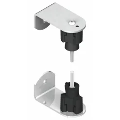 Supports haut et bas pour poignée de porte Diva XIV LA CROISÉE DS