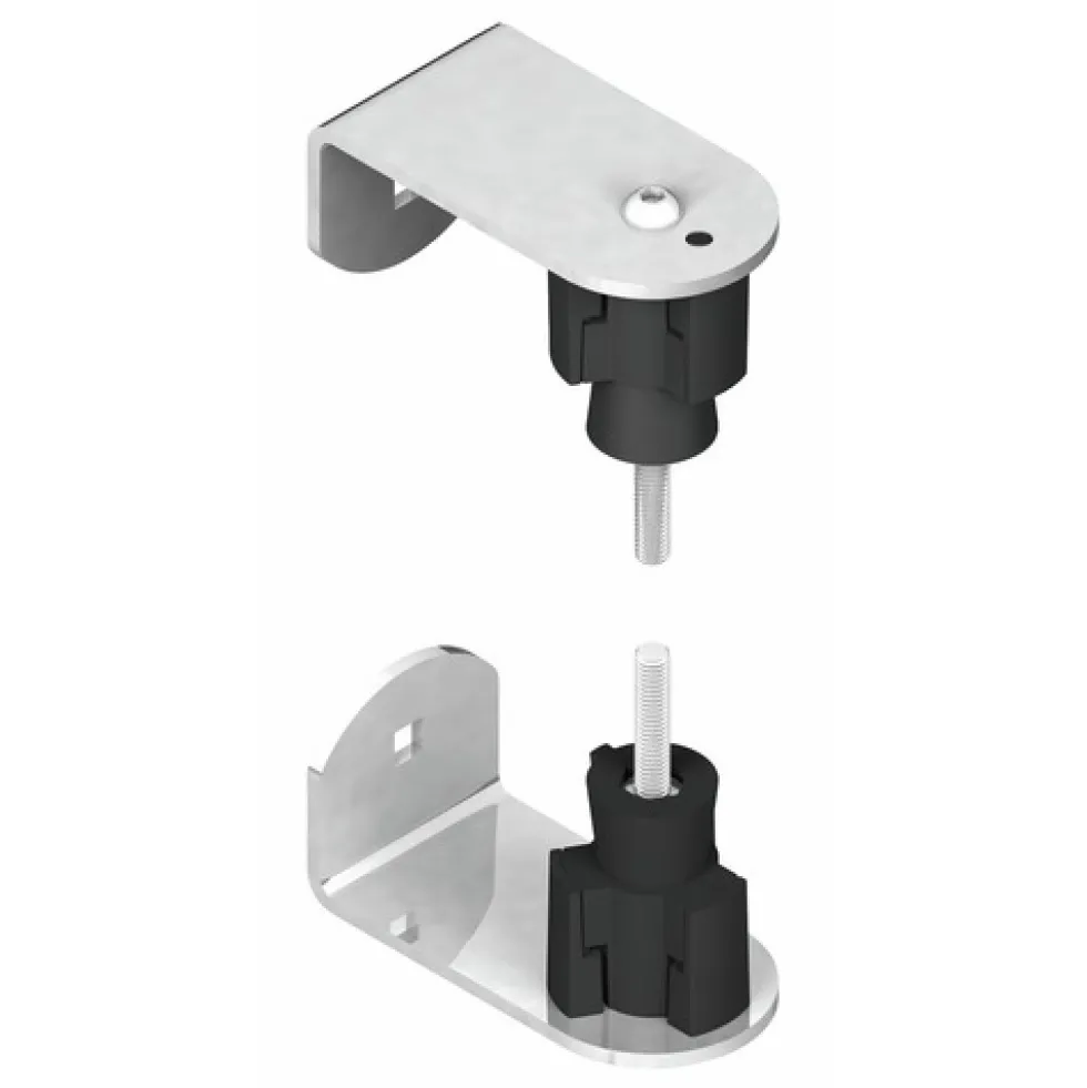 Supports haut et bas pour poignée de porte Diva XIV LA CROISÉE DS