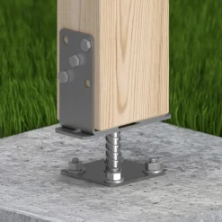 Support surélevé montant (x1) - 70 à 140 mm MADERLAND