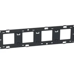 Support à vis Batibox - 4 postes - 10 modules LEGRAND