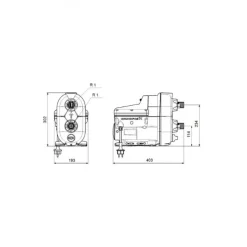 Surpresseur compact Scala 2 3-45 avec Schuko Plug GRUNDFOS