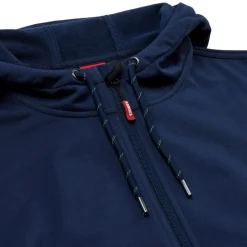 Sweat de travail imperméable zippé à capuche Extend - coloris bleu ENGEL