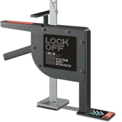 Système anti-intrusion breveté LockOff pour porte tirante Blackeyes