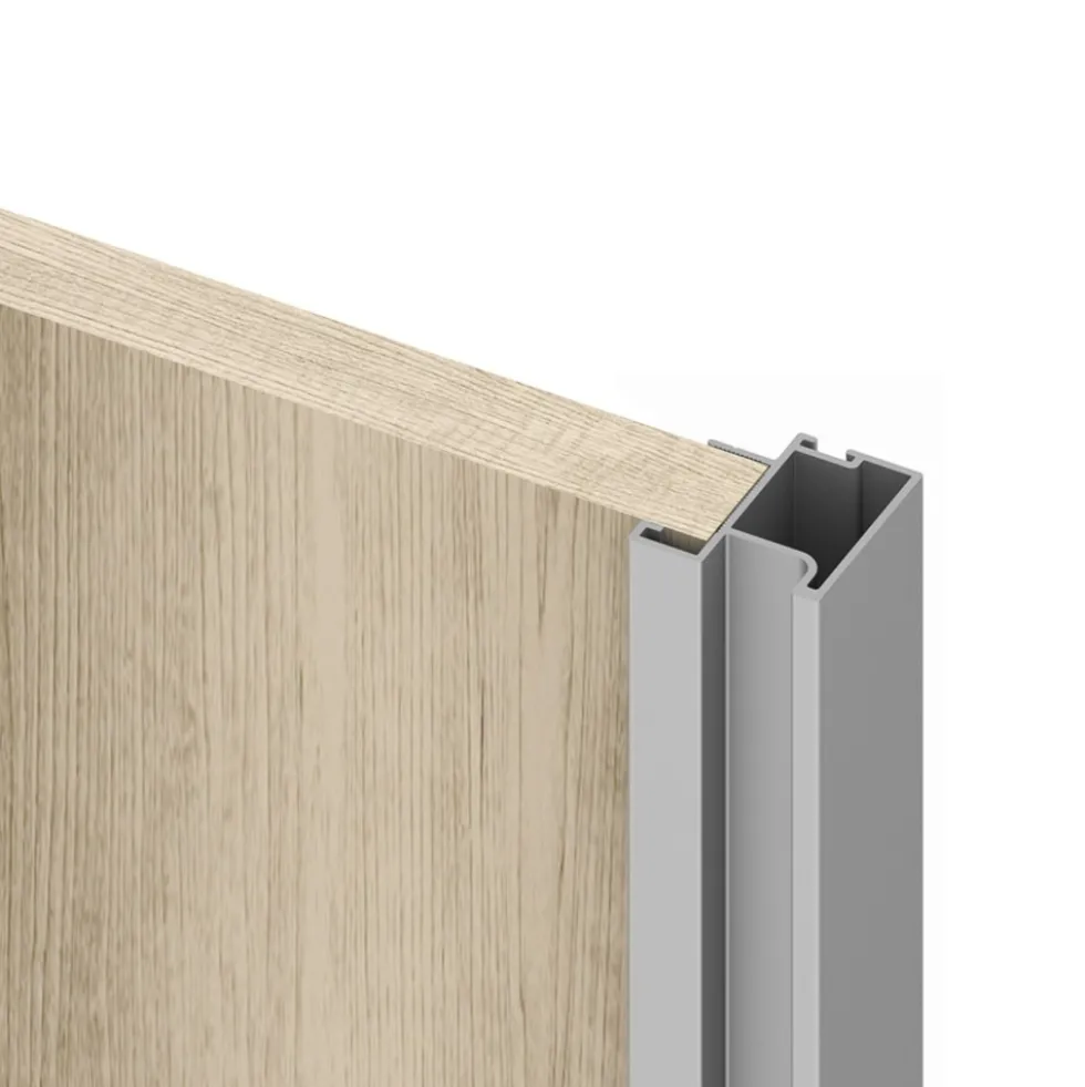 Système coulissant pour dressing avec profils Sharp + fermeture amortie EMUCA