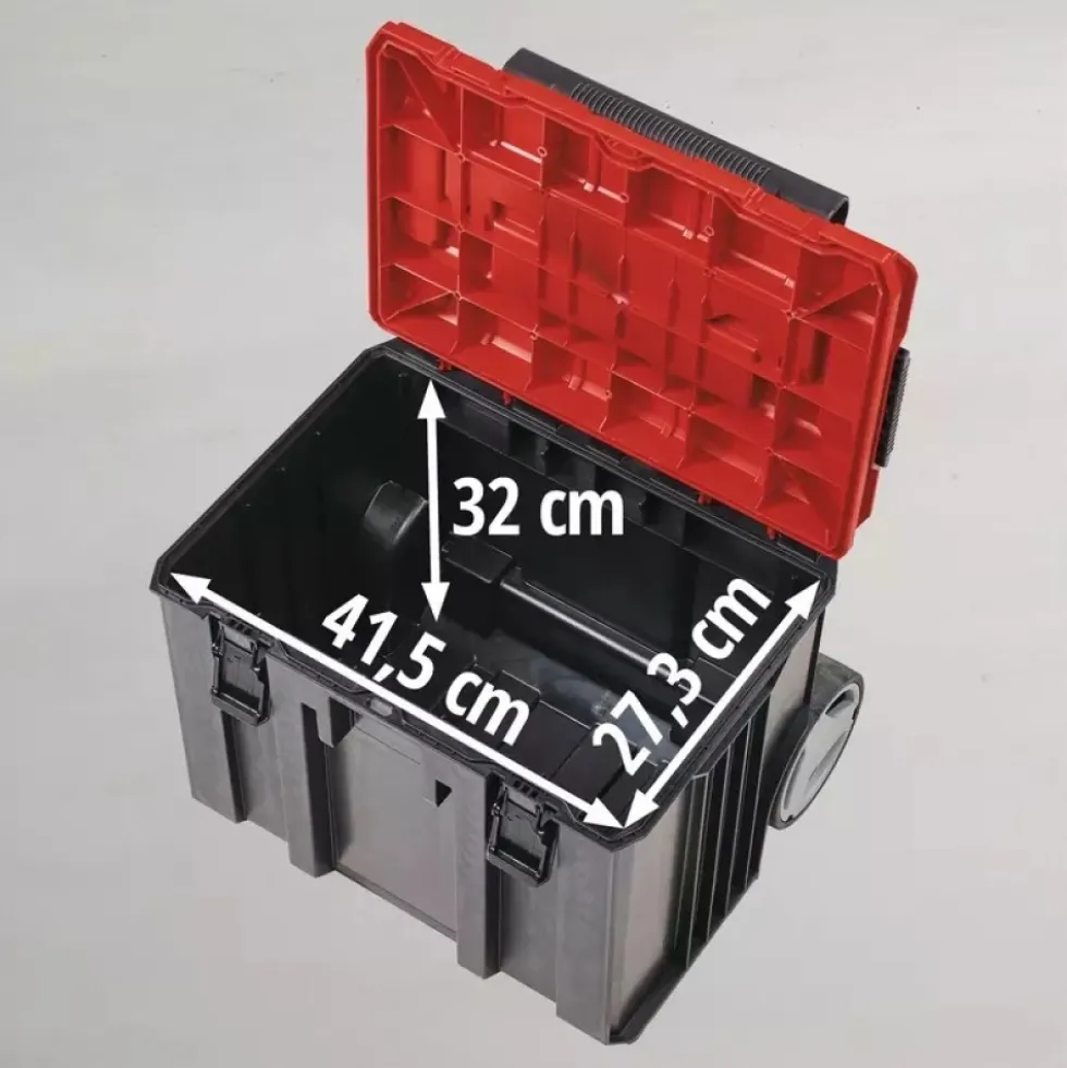 Système de rangement E-Case L avec roues EINHELL