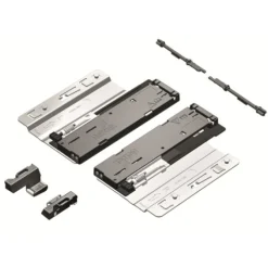 Système d'ouverture Push to open - pour coulisses Quadro V6 4D HETTICH