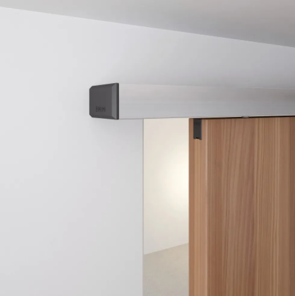 Système porte coulissante - complet - vantail de 60 kg - PORTA 60 HMD HAWA