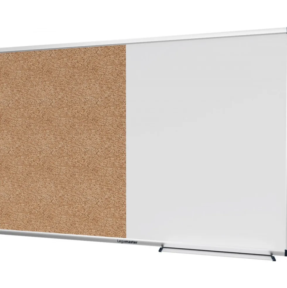 Tableau combiboard blanc magnétique et liège naturel Legamaster