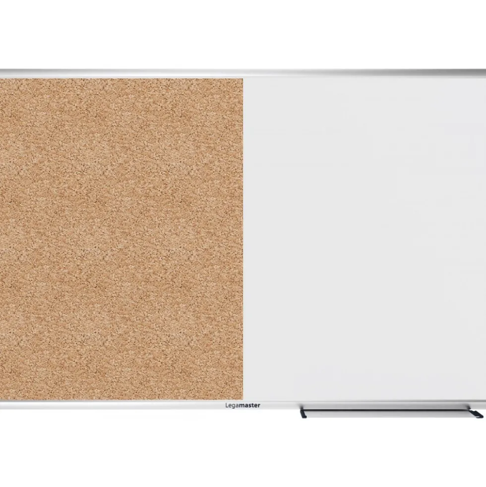 Tableau combiboard blanc magnétique et liège naturel Legamaster